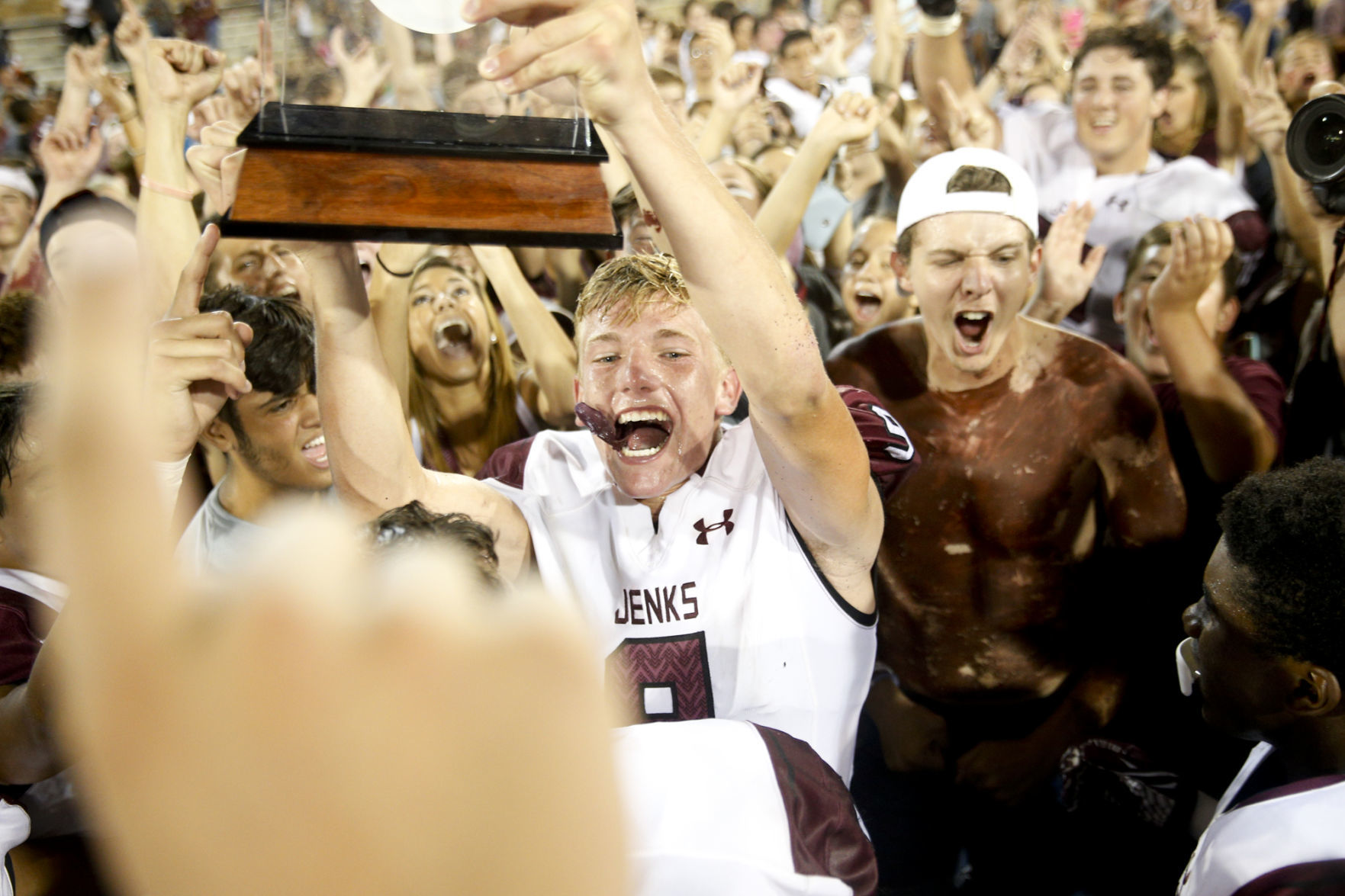 Sept. 9, 2016: Jenks 35, Union 28 (Backyard Bowl)